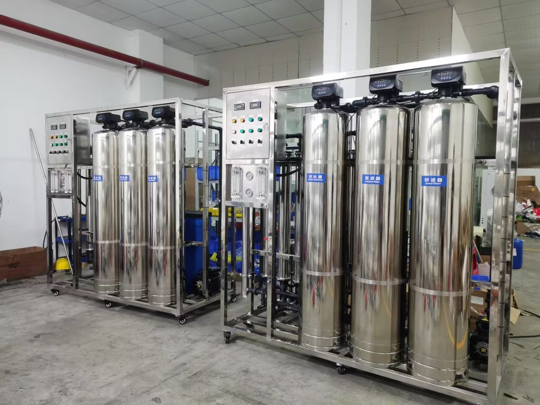PRO-FT8080/20 2TPH Sistema de osmose reversa de água salobra SS304 Skid 3.0kW Tempo de condução rápido