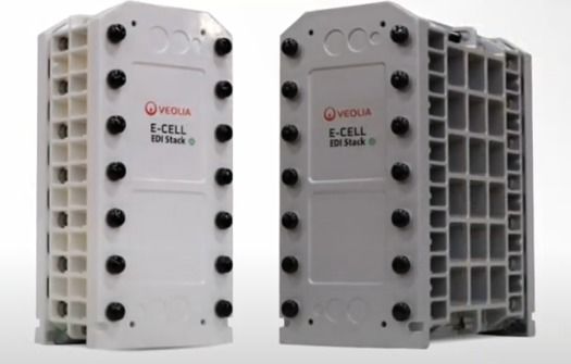 8,0m3/h Veolia MK-9 Suez EDI Stacks Água de Alimentação da Caldeira para Centrais Elétricas