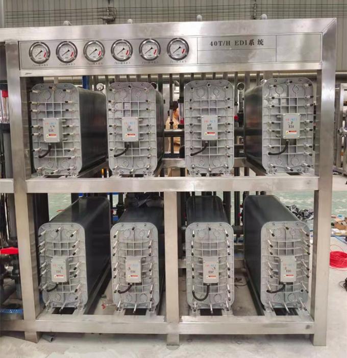 Purificador 600 RO Filtração EDI Água Ultrapura Sistema de Instalação Industrial de Osmose Reversa 9