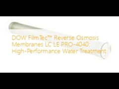 Membranas de osmose inversa DOW FilmTecTM LC LE PRO-4040: Tratamento de água de alto desempenho