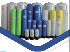 Tanque de filtro FRP com abertura superior roscada de 2,5” | Vazão de projeto de 0,1-0,2 T/H​