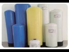 Tanque de armazenamento de FRP de 1035 polegadas φ250×890mm, fio de 2,5', 0,5-1,0 T/H para uso industrial