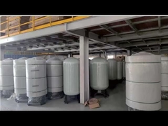 Tanque de pressão de FRP 1354 φ325×1400mm, 2.5 ̊ Filamento, 2.0-2.5 T/H com curagem aprimorada